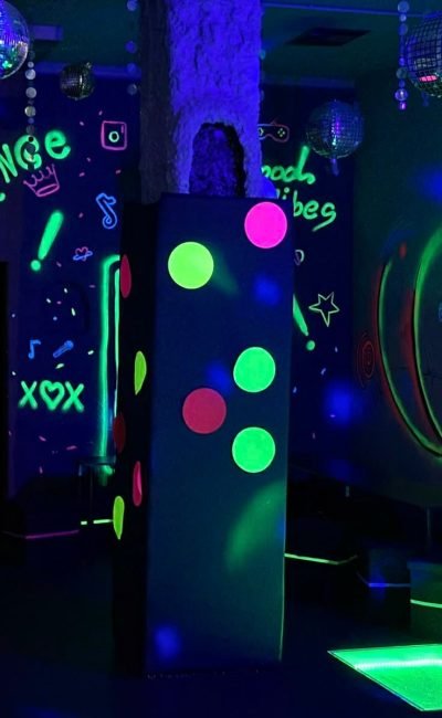 Lets Dance Peristeri Neon Backlighting and decoration in the most beautoful neon disco in Athens